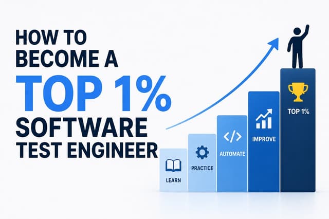 Software Test Engineering How to Become a Top 1% Software Test Engineer in 2026 | SDETLab